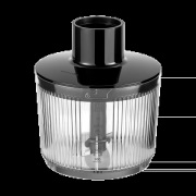 Zwilling Zwilling sauvasekoitin hakkurilisäosa 17,5 cm Musta