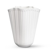 Kähler Hammershøi vaasi unfold Valkoinen, 16,5 cm