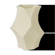 Ferm Living Cueva maljakko 26 cm Off-white