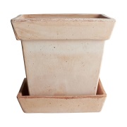 Bergs Potter Gaia raw ruukku Rosa, Ø21 cm