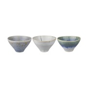 Mette Ditmer Elements kulho pieni Ø12 cm 3 osaa Blue