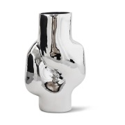 HKliving Gleam vaasi korkea Chrome