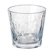 Koziol Club No. 22 juomalasi muovi 25 cl 2-pack Kristallinkirkas