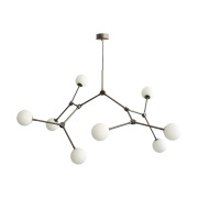 101 Copenhagen Drop Chandelier Bulp kattokruunu grande Grey