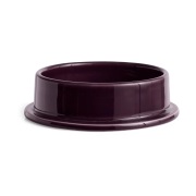 HAY Column Candleholder kynttilälyhty L 12,8 cm Bordeaux