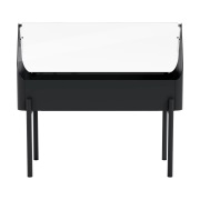 Eva Solo Simply Grow kasvihuonelaatikko 73x80x33 cm Musta