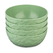 Koziol Club kulho Ø16,2 cm 4-pack biokierrätysmuovi Nature leaf green