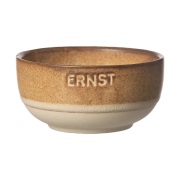 ERNST Ernst kulho Ruskea-natur pohja, Ø8 cm