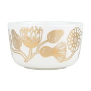 Marimekko Tiara kulho 25 cl Valkoinen-kulta