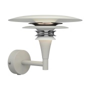 Belid Diablo seinälamppu Ø20 cm Hiekka-metalliväri