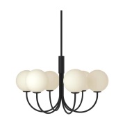 Herstal Ballon kattokruunu Ø 45 cm Musta, Ø60 cm