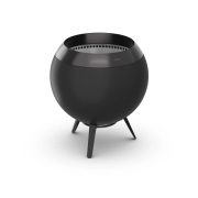 Höfats MOON 45 tulisija All black, matala jalusta