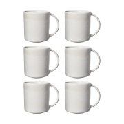 Scandi Living Sandsbro muki offwhite, 30 cl, 6 kpl