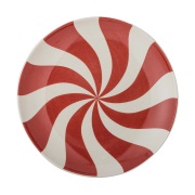 Bloomingville Yule lautanen Ø23 cm Luonnollinen-punainen