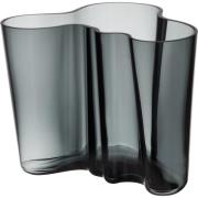 Iittala Aalto Collection -maljakko, 16 cm, tummanharmaa