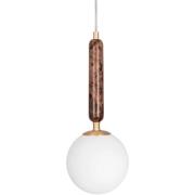 Globen Lighting Torrano-riippuvalaisin, 15 cm, ruskea