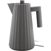 Alessi MDL06 Plissé -vedenkeitin, 1,7 litraa, harmaa