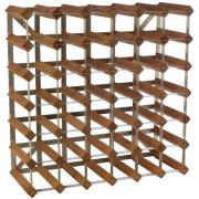 Traditional Wine Racks Itse koottava viinipulloteline 42 pullolle, tum...