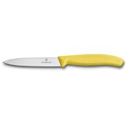 Victorinox Vihannes- ja kuorintaveitsi, nailonkahva, keltainen, 10 cm