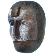 Kosta Boda Look-patsas, kasvot, ruskea