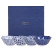 Tokyo Design Studio Nippon Blue kulho 15,2 cm 4 kpl