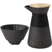 Stelton Theo ”slow brew” -kahvinkeitin, musta