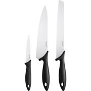 Fiskars Essential veitsisetti, 3 osaa