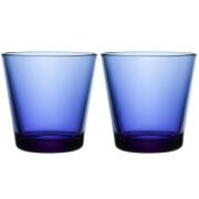 Iittala Kartio lasit 21 cl 2 kpl, utramariinin sininen