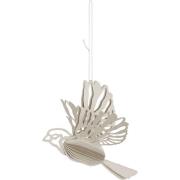 Cooee Design Paper Bird koriste 2-pakkaus, sand