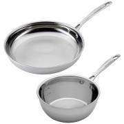 Scanpan Fusion 5 paistinpannu 28 cm + sauteuse-pannu 1,8 litraa