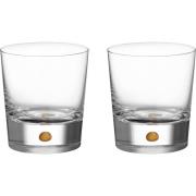 Orrefors Intermezzo Double Old Fashioned juomalasi 40 cl, kulta