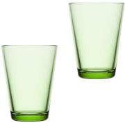 Iittala Kartio-juomalasi 40 cl., omenanvihreä