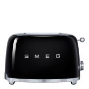 SMEG - Smeg 50's Style Leivänpaahdin 2 viipaletta Musta