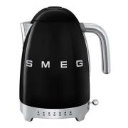 SMEG - Smeg 50's Style Vedenkeitin 1,7L säädettävä lämpötila Musta