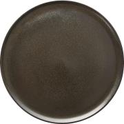 Aida - Raw Lautanen 28 cm Metallic Brown