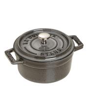 Staub - Pata pyöreä 0,25 L Harmaa