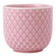 Lyngby Porcelæn - Rhombe Color Munakuppi 5 cm Vaaleanpunainen