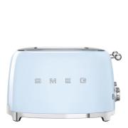SMEG - Smeg 50's style Leivänpaahdin neliömäinen 4 viipaletta Sininen