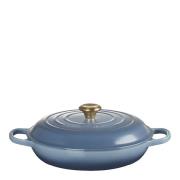 Le Creuset - Signature Matala Valurautapata 3,5 L Chambray