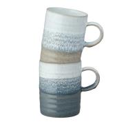 Denby - Kiln Muki 40 cl 2 kpl Taupe/Slate