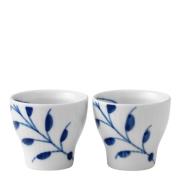 Royal Copenhagen - Blue Fluted Mega Munakuppi 2 kpl