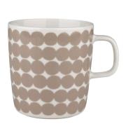 Marimekko - Oiva / Räsymatto Muki 40 cl Valkoinen/Beige