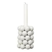 ByOn - Globe Kynttilänjalka 9,5 cm Valkoinen