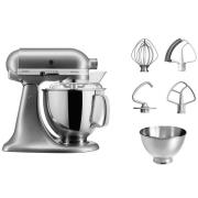 KitchenAid - KitchenAid Artisan Yleiskone 4,8 + 3 L Coutour Silver