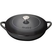 Denby - Halo Valurautapata 30 cm Musta