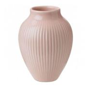Knabstrup Keramik - Knabstrup Maljakko uritettu 12,5 cm Vaaleanpunaine...