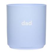 Design Letters - Favourite Muki Dad 25 cl Sininen