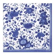 Caspari - Delft Servetti 25x25 cm 20 kpl