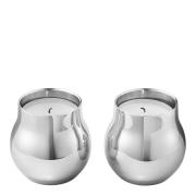 Georg Jensen - Cafu Kynttilälyhty 5,8 cm 2 kpl Ruostumaton