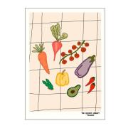 Poster & Frame - Engberg Studio Juliste 50x70 cm Farmers market veggie...